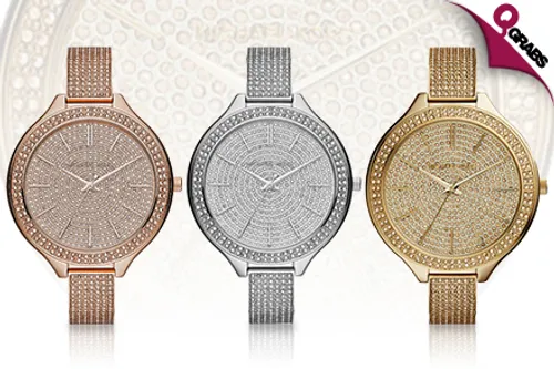 From QR749 Sparkle & Shine with Michael Kors Women’s Watches - Choose from 8 Glittering Designs - LIMITED Availability! (Up to QR1499 Value)